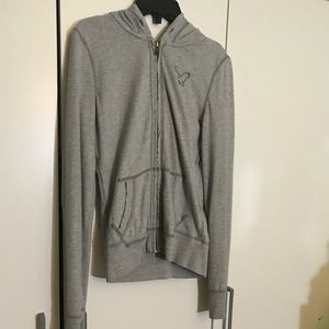 American Eagle Zip Up Sweater